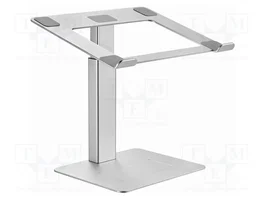 Gembird NBS-D1-02 Soporte para portátil ajustable, Plata