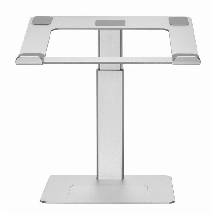 Gembird Soporte Vertical para Portátil Altura Ajustable, NBS-D1-02, Plateado