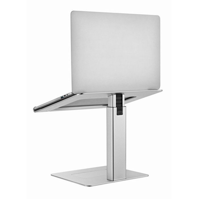 Gembird Soporte Vertical para Portátil Altura Ajustable, NBS-D1-02, Plateado