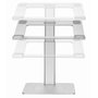 Gembird Soporte Vertical para Portátil Altura Ajustable, NBS-D1-02, Plateado