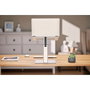 Gembird Soporte Vertical para Portátil Altura Ajustable, NBS-D1-02, Plateado