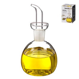 Kozina Aceitera de Cristal Antigoteo Abombada para Aceite de Oliva, 500 ml