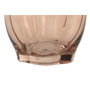 DKD Home Decor Jarrón de Cristal Ámbar 16x16x26 cm