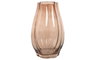DKD Home Decor Jarrón de Cristal Ámbar 16x16x26 cm