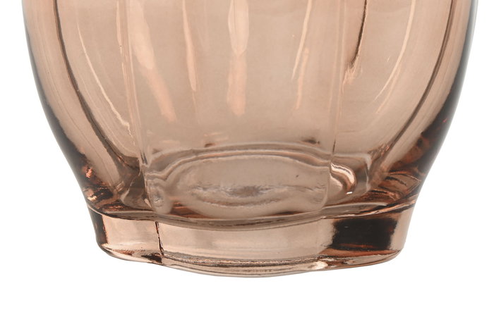 DKD Home Decor Jarron Moderno Ambar Cristal 16 x 26 x 16 cm