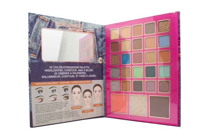 Bellapierre Cosmetics 90's Glam Face And Eye Palette 42.5g