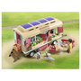 Playmobil Country 71441 Caravana cafetería boutique con tren y huerto, Multicolor