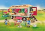 Playmobil Country 71441 Caravana cafetería boutique con tren y huerto, Multicolor