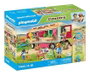 Playmobil Country 71441 Caravana cafetería boutique con tren y huerto, Multicolor