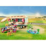 Playmobil Country 71441 Caravana cafetería boutique con tren y huerto, Multicolor