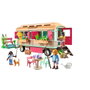 Playmobil Country 71441 Caravana cafetería boutique con tren y huerto, Multicolor