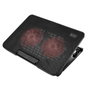 Savio COS-02 Base de refrigeración para portátil con 2 ventiladores