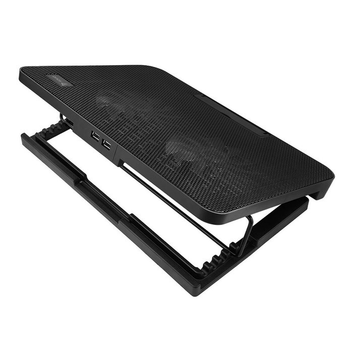 Savio COS-02 Base de refrigeración para portátil con 2 ventiladores