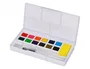 Liderpapel Acuarela 12 colores con pincel de agua rellenable y esponja