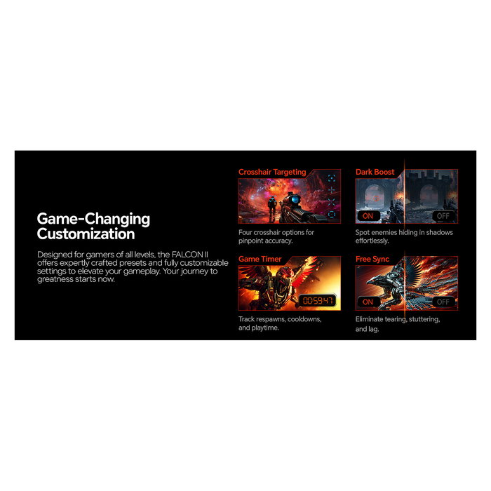 Koorui G2722P Monitor Gaming 27" QHD IPS 200Hz 1ms AMD FreeSync Premium HDR400 Altura Ajustable - Negro Koorui G2722P Monitor Gaming 27" QHD IPS 200Hz 1ms AMD FreeSync Premium HDR400 Altura Ajustable - Negro