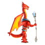 Legends of Dragonore Figura Ignytor - Fallen King of Dragons 25 cm