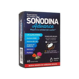 Natura Essenziale Soñodina Melatonina Bicapa 60 Comprimidos
