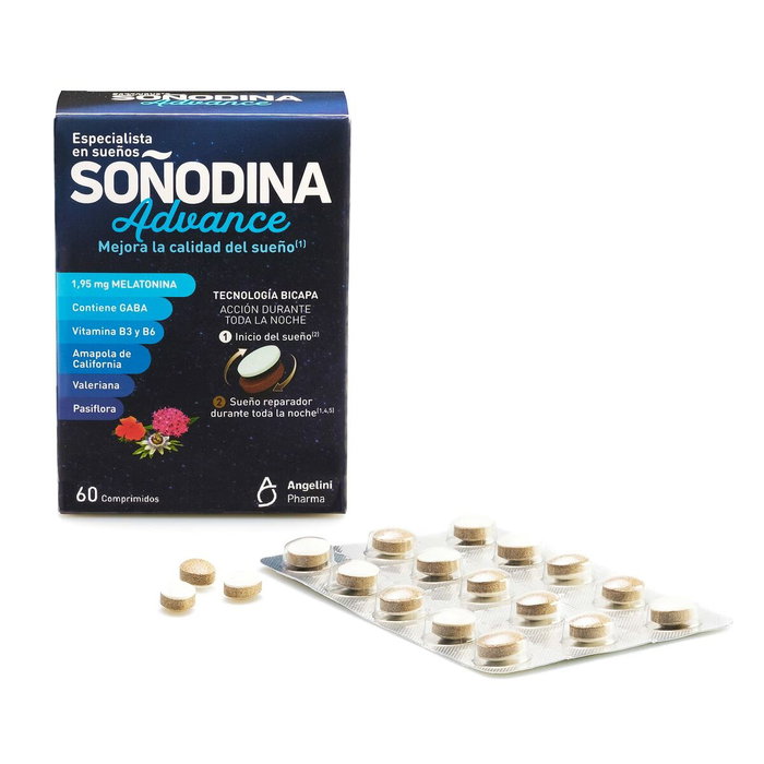 Natura Essenziale Soñodina Melatonina Bicapa 60 Comprimidos