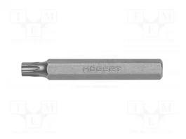 HÖGERT TECHNIK Punta de destornillador Torx® TX45 10 mm 75 mm