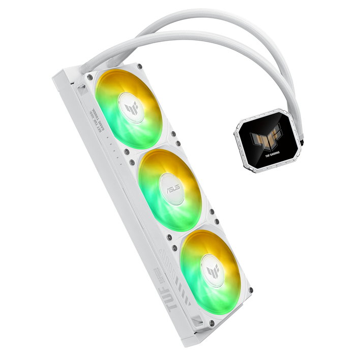 Asus TUF Gaming LC III 360 ARGB LCD White Edition Blanco