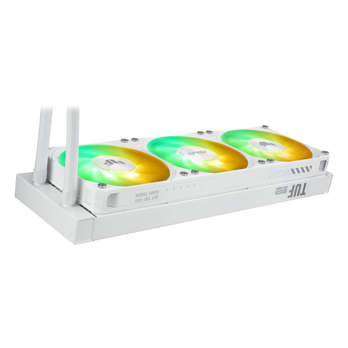ASUS TUF Gaming LC III 360 ARGB LCD White Edition Kit de Refrigeración Líquida AIO, Radiador 360mm, 3 Ventiladores, Pantalla 2.8", Soportes Intel/AMD, Compatible PWM ASUS TUF Gaming LC III 360 ARGB LCD White Edition Kit de Refrigeración Líquida AIO, Radiador 360mm, 3 Ventiladores, Pantalla 2.8", Soportes Intel/AMD, Compatible PWM