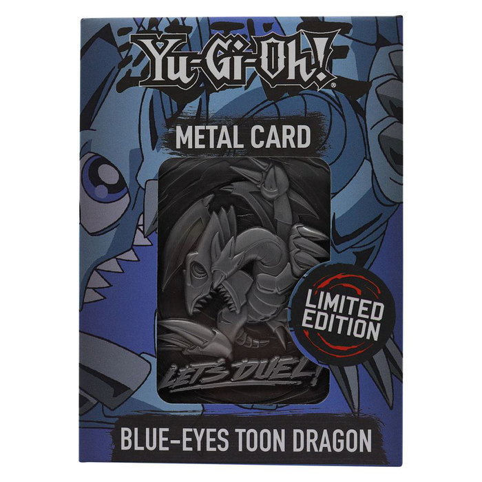 Yu-Gi-Oh! Réplica Card Blue Eyes Toon Dragon Limited Edition