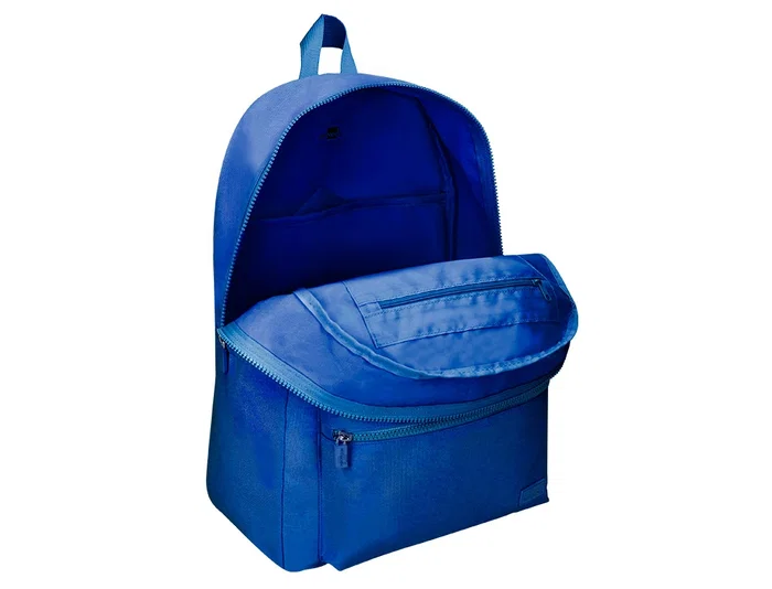 Liderpapel Mochila Core Azul Marino 15L con Compartimento Lateral Elástico 400x125x300 mm