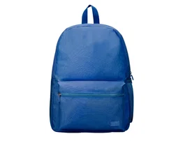 Liderpapel Mochila Core Azul Marino 15L con Compartimento Lateral Elástico 400x125x300 mm