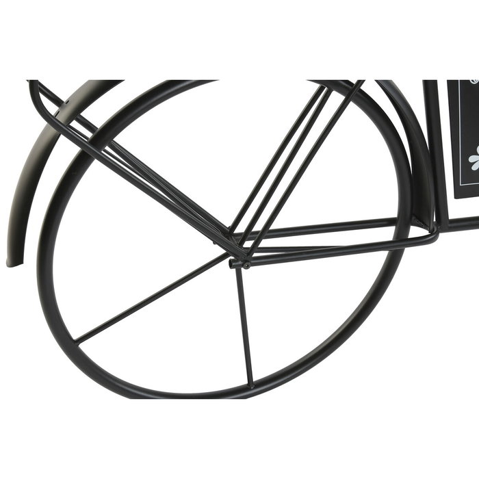 DKD Home Decor Expositor de Metal y Madera Diseño Bicicleta Negro y Marrón DKD Home Decor Expositor de Metal y Madera Diseño Bicicleta Negro y Marrón
