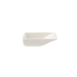 Villeroy & Boch Pi Carre Cazoleta o Cuenco Rectangular, 10x6 cm, Porcelana Blanca (Set de 6)