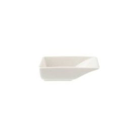 Villeroy & Boch Cazuela Rectangular de Porcelana Blanca Pi Carre, 10x6 cm (Set de 6)