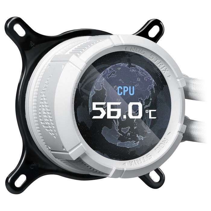 Asus ROG Strix LC III 360 ARGB LCD Water Cooling Kit, Color Blanco, Referencia 90RC00W2-M0UAY0