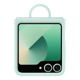 Samsung Silicone Case with Ring para Galaxy Z Flip6, Menta