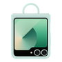 Samsung Silicone Case with Ring para Galaxy Z Flip6, Menta
