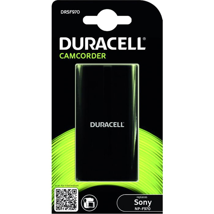 Duracell Batería de iones de litio 7800mAh para Sony NP-F970 Duracell Batería de iones de litio 7800mAh para Sony NP-F970