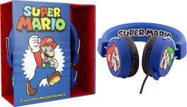 OTL TWEEN Folding Headphone Super Mario Azul