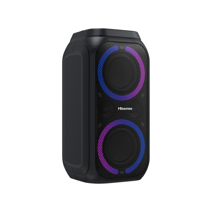 HISENSE Party Rocket 160 Altavoz para Fiestas Negro 160W Inalámbrico y Alámbrico Bluetooth IPX4 HISENSE Party Rocket 160 Altavoz para Fiestas Negro 160W Inalámbrico y Alámbrico Bluetooth IPX4
