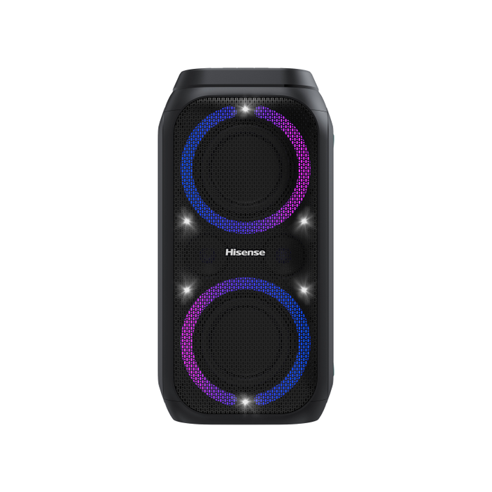 HISENSE Party Rocket 160 Altavoz para Fiestas Negro 160W Inalámbrico y Alámbrico Bluetooth IPX4 HISENSE Party Rocket 160 Altavoz para Fiestas Negro 160W Inalámbrico y Alámbrico Bluetooth IPX4