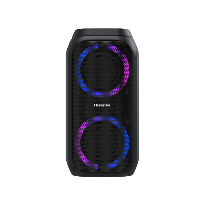 HISENSE Party Rocket 160 Altavoz para Fiestas Negro 160W Inalámbrico y Alámbrico Bluetooth IPX4 HISENSE Party Rocket 160 Altavoz para Fiestas Negro 160W Inalámbrico y Alámbrico Bluetooth IPX4