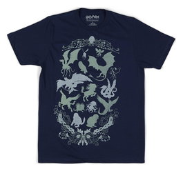 Harry Potter Camiseta Magical Creatures Field Guide Talla M