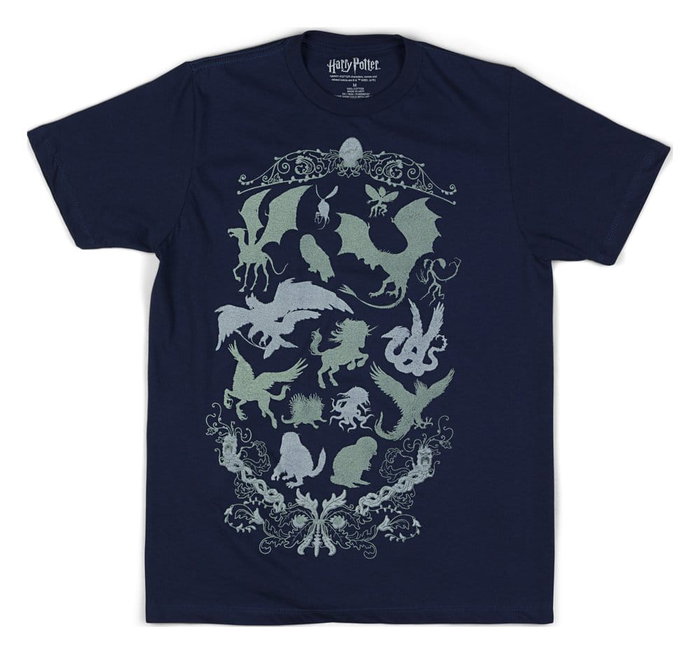 Harry Potter Camiseta Magical Creatures Field Guide Talla M Harry Potter Camiseta Magical Creatures Field Guide Talla M
