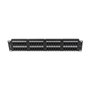 Lanberg Patch panel 48 puertos 2U 19 pulgadas Cat.6 negro
