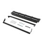 Lanberg Patch panel 48 puertos 2U 19 pulgadas Cat.6 negro