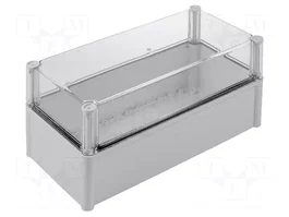FIBOX SOLID Carcasa Universal Gris de Policarbonato