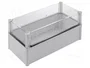 FIBOX SOLID Carcasa Universal Gris de Policarbonato