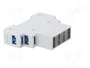 SPAMEL Indicador de tensión 3x80÷500VAC IP20 para raíl DIN