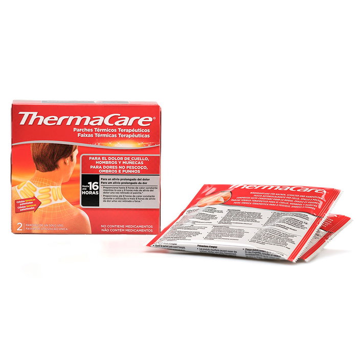 Thermacare Parche Térmico Terapéutico para Cuello, Hombro y Muñeca - 2 unidades Thermacare Parche Térmico Terapéutico para Cuello, Hombro y Muñeca - 2 unidades