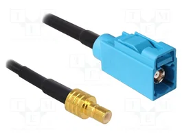 DeLOCK 88652 Cable coaxial RG-174 SMB macho a FAKRA Z hembra 3 m
