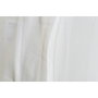 DKD Home Decor Cojín de Poliéster Blanco con Diseño Floral Bordado