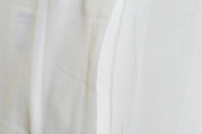 DKD Home Decor Cojín de Poliéster Blanco con Diseño Floral Bordado